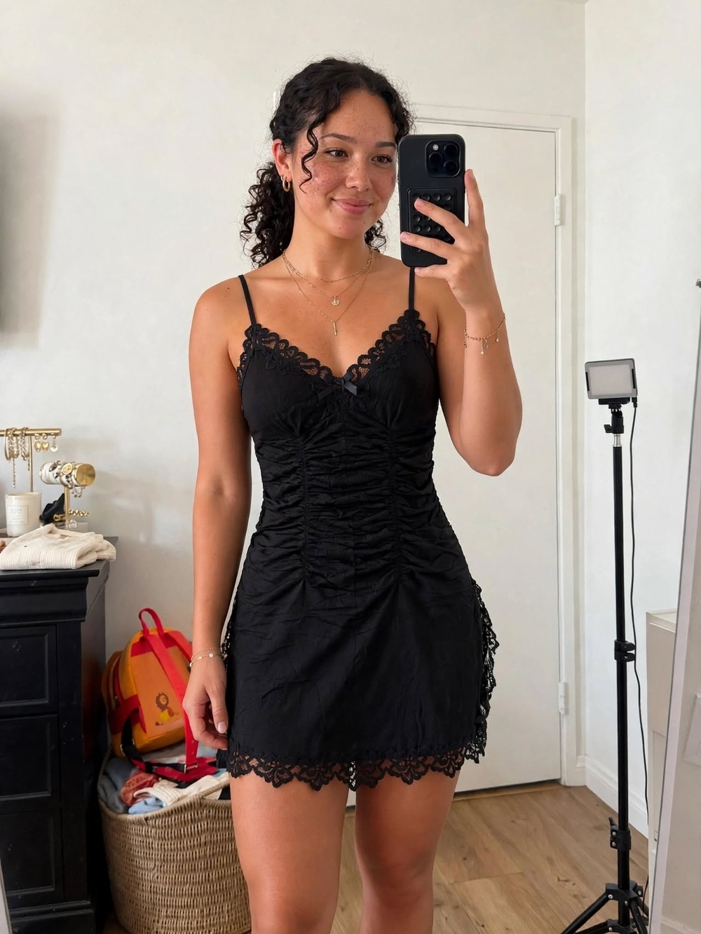 Lingerie Dress with Lace for Women